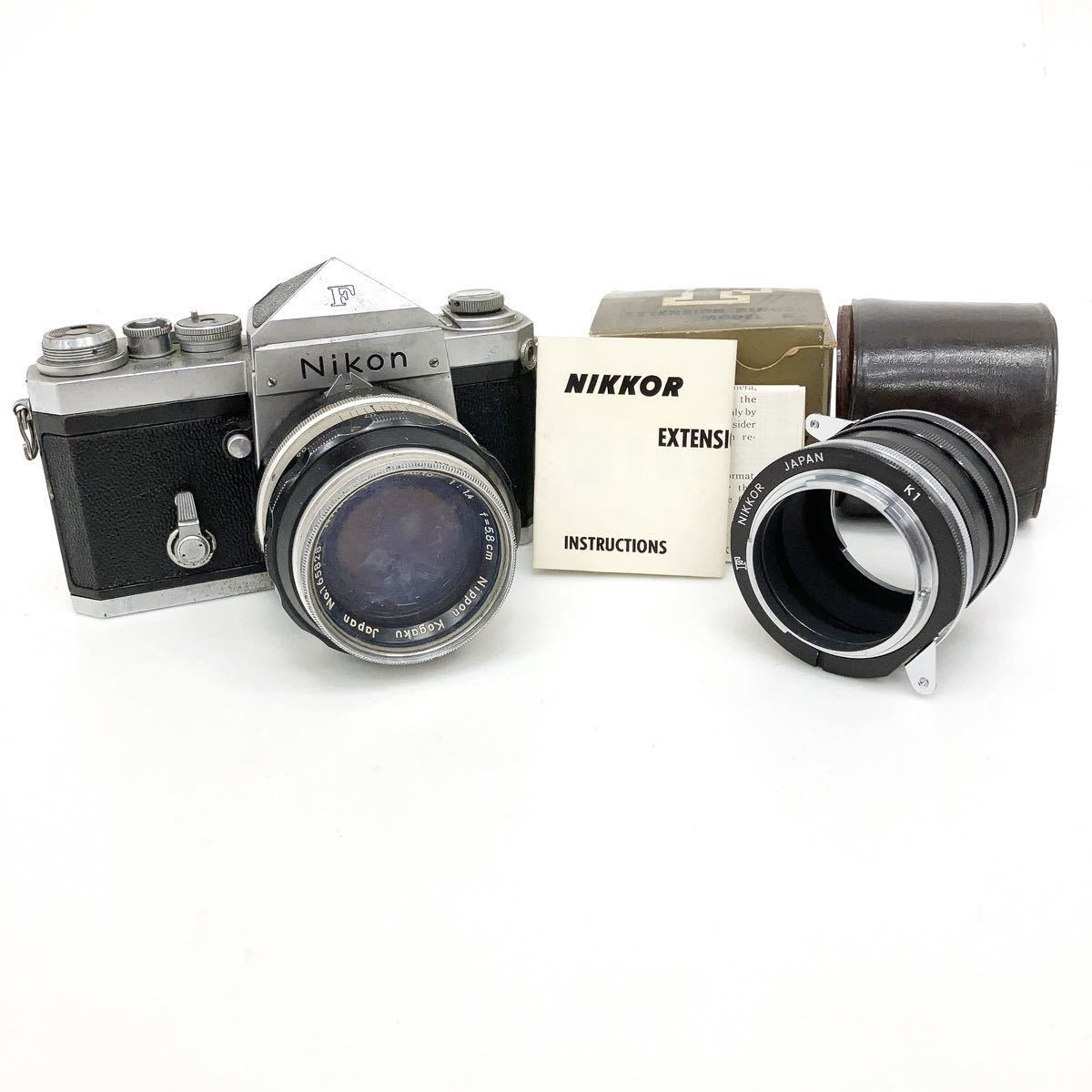 Nikon F Nikkor-S Auto 1:1.4 f=50mm フィルムカメラ Junk The late