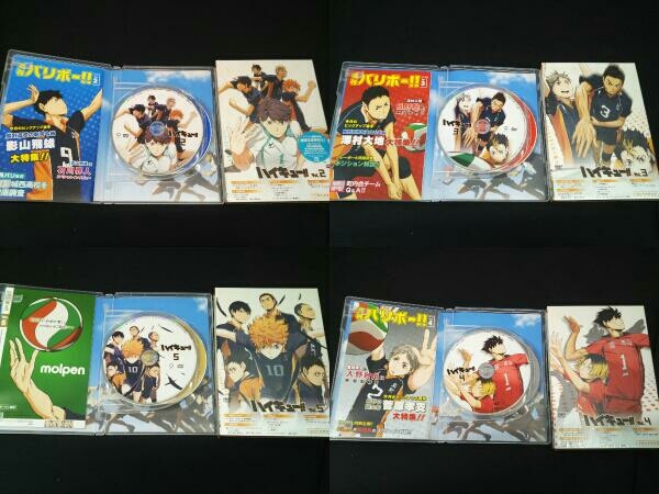 DVD] 【※※※】[全9巻セット]ハイキュー!! vol.1~9 【公式通販】