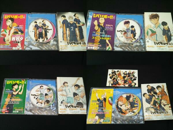DVD] 【※※※】[全9巻セット]ハイキュー!! vol.1~9 【公式通販】