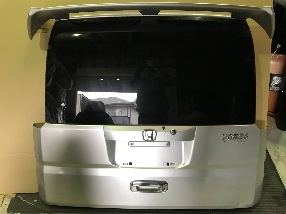 管0911　ABA-HM1　H16年　バモス　バックドア　リアゲート　カラー：NH623M　