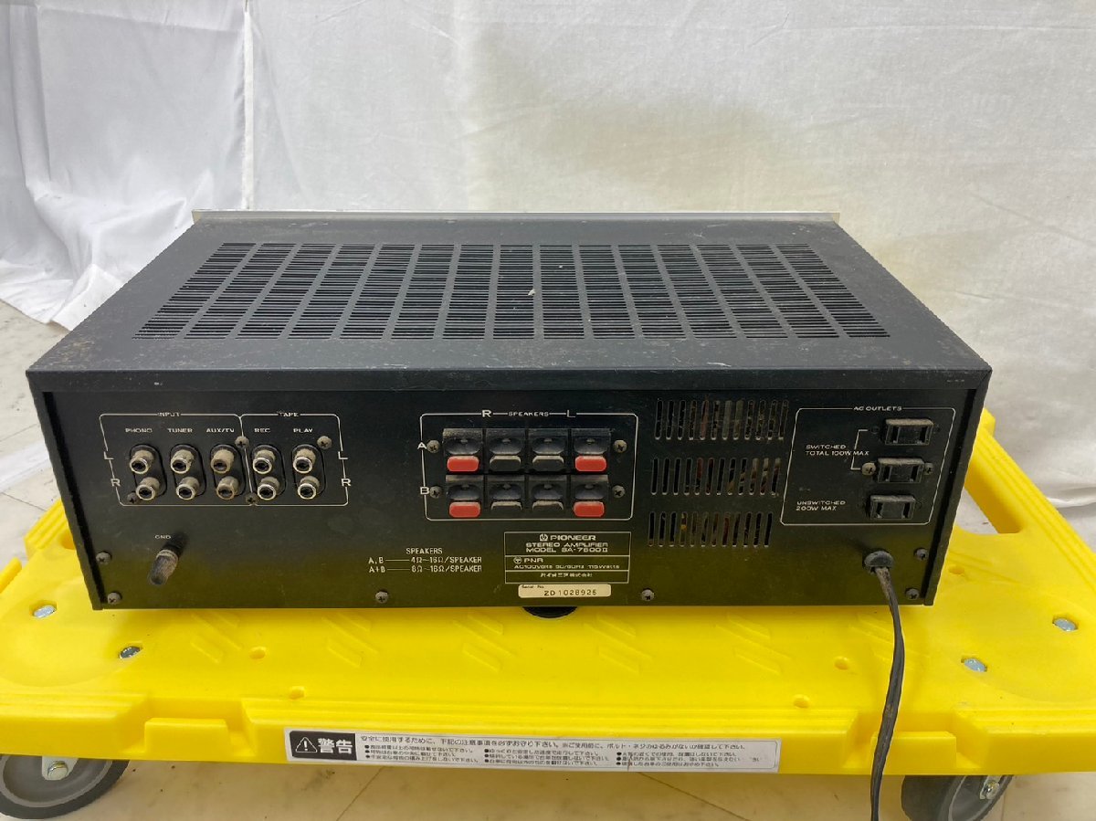 Pioneer PIONEER Yahoo!オークション パイオニア Stereo Amplifier SA