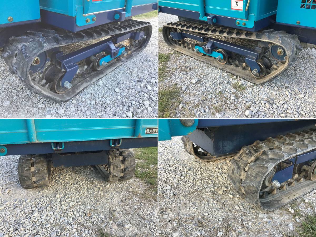 ウィンブルヤマグチ クローラー運搬車 AM50D 油圧ダンプ 6馬力 500kg