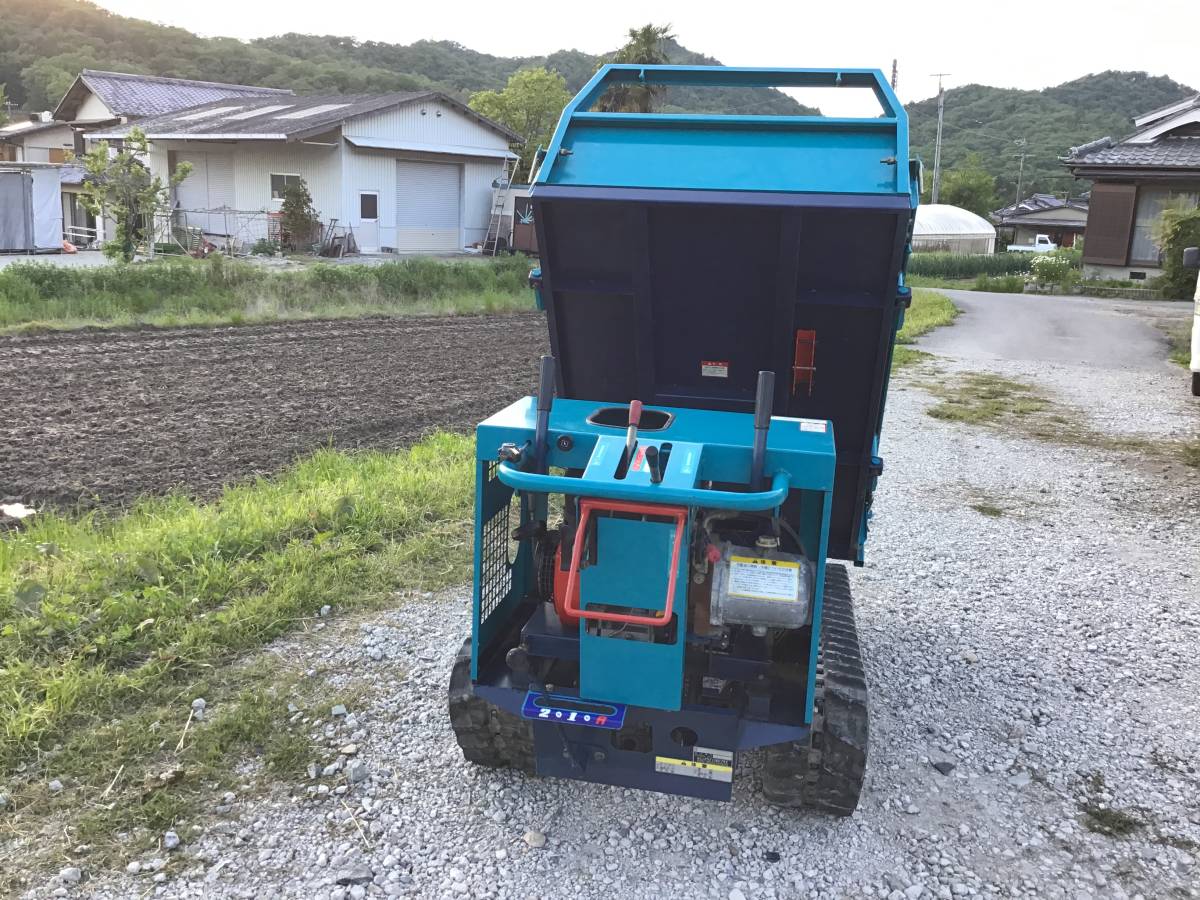 ウィンブルヤマグチ クローラー運搬車 AM50D 油圧ダンプ 6馬力 500kg