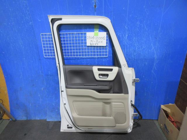 ☆令和2年 Ｎ－ＢＯＸ エヌボックス JF3 左フロントドア NH830M 67050-TTA-J00ZZ JF3 ホンダ 左フロントドア 7kurudepa フロント 0