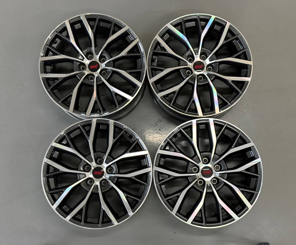 品質保証，送料無料 品 SUBARU WRX STi 純正 １９インチ 8.5J(5穴)｜売買されたオークション情報、yahooの商品情報をアーカイブ公開 - オークファン 5穴