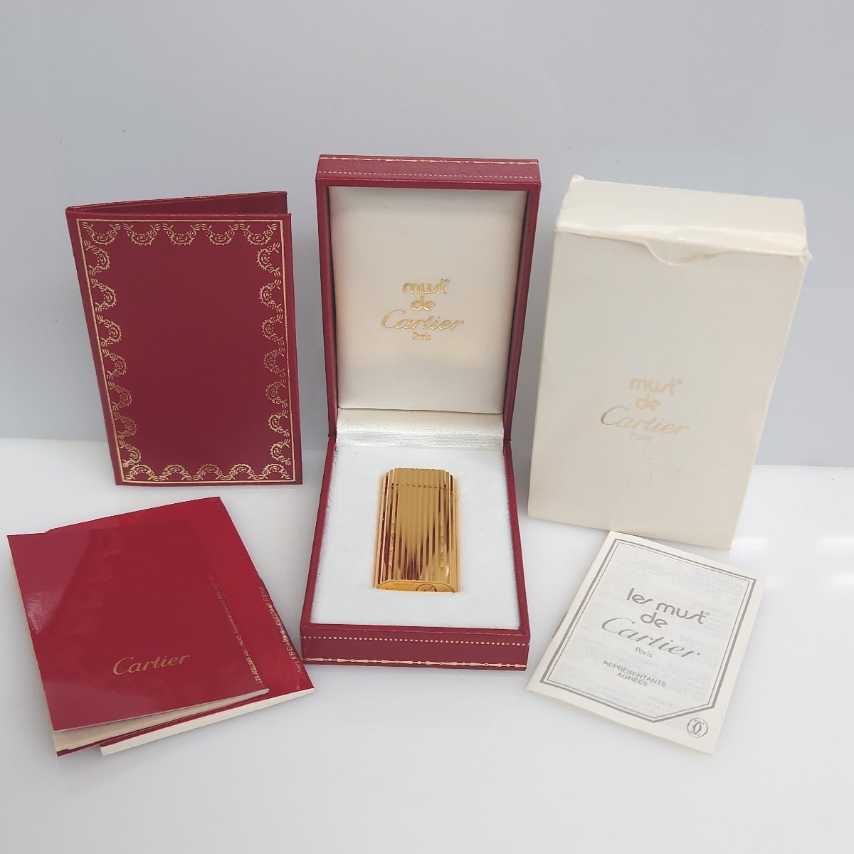 ゴドロン ガスライター カルティエ Cartier 希少カルティエ 