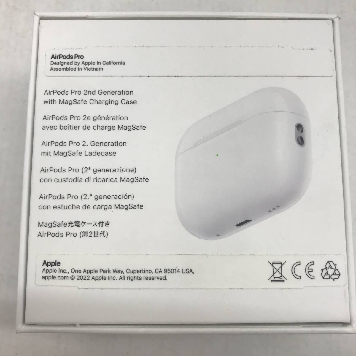 1円～】apple AirPods Pro 第2世代 MQD83J/A ワイヤレスイヤホン【中古