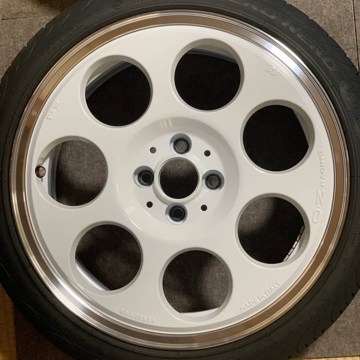 希少レア美品 OZレーシング アニバーサリー45th 17インチ7J 4穴 PCD98 