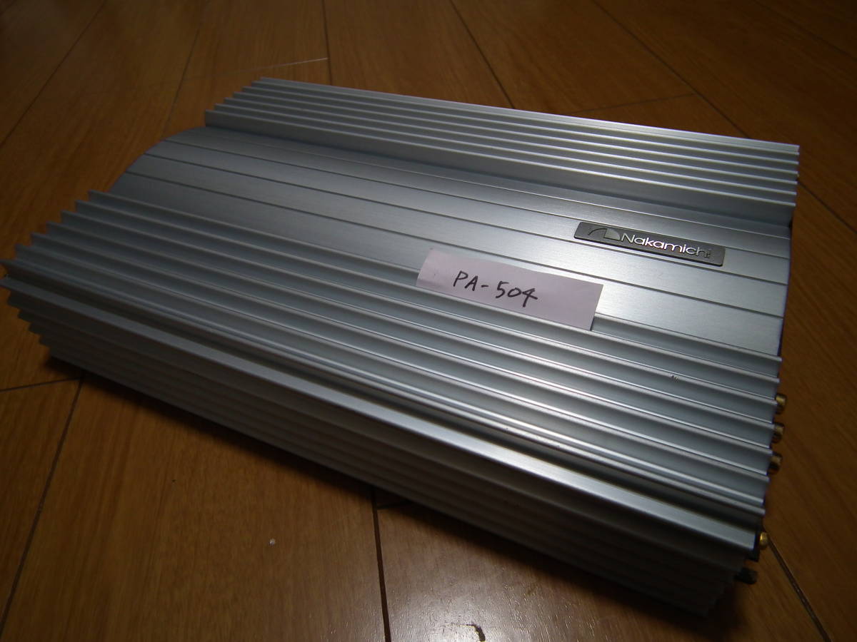 Nakamichi PA-504 中古品の出品です