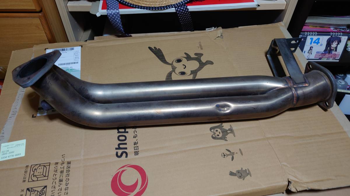 S15 フロントパイプ SR20 デュアル S14 S13 D-MAX KTS SR20DET