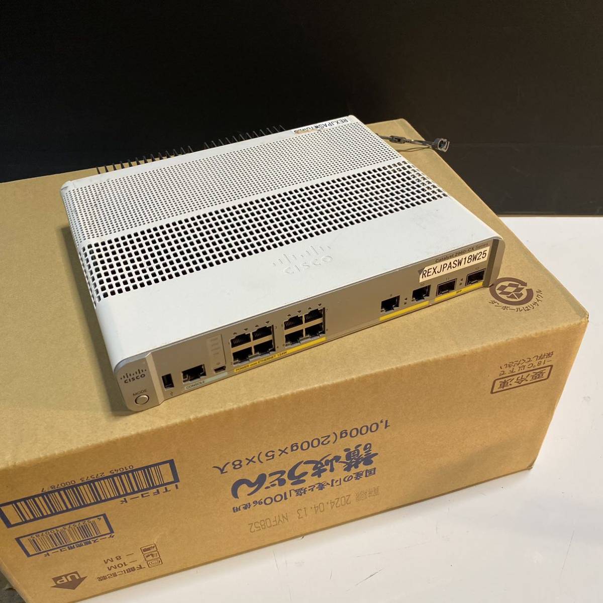 【数量限定，本物保証】 Cisco WS-C2960CX-8PC-L V02コンパクトスイッチ 品(イーサネットハブ)｜売買されたオークション情報、yahooの商品情報をアーカイブ公開 - オークファン イーサネットハブ