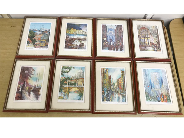 JON Sその他◇John Speirs ジョン・スピアーズ リトグラフ まとめて8