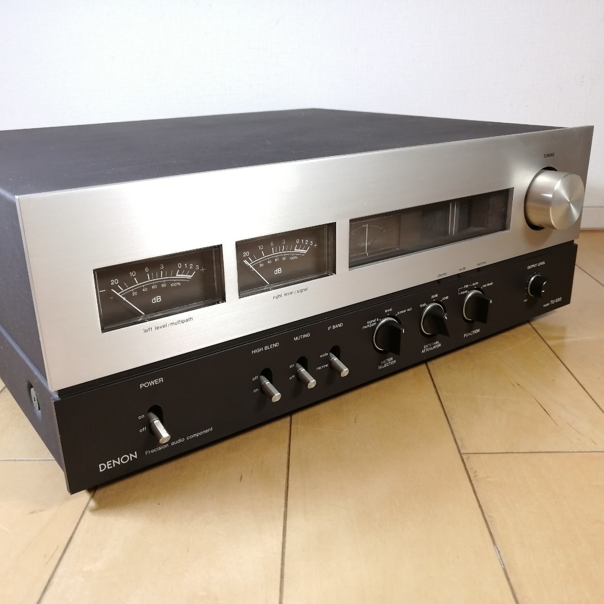 デノン DENON TU-500 FM⁄AMステレオチューナー TU-1500AE FM Denon AM⁄FM