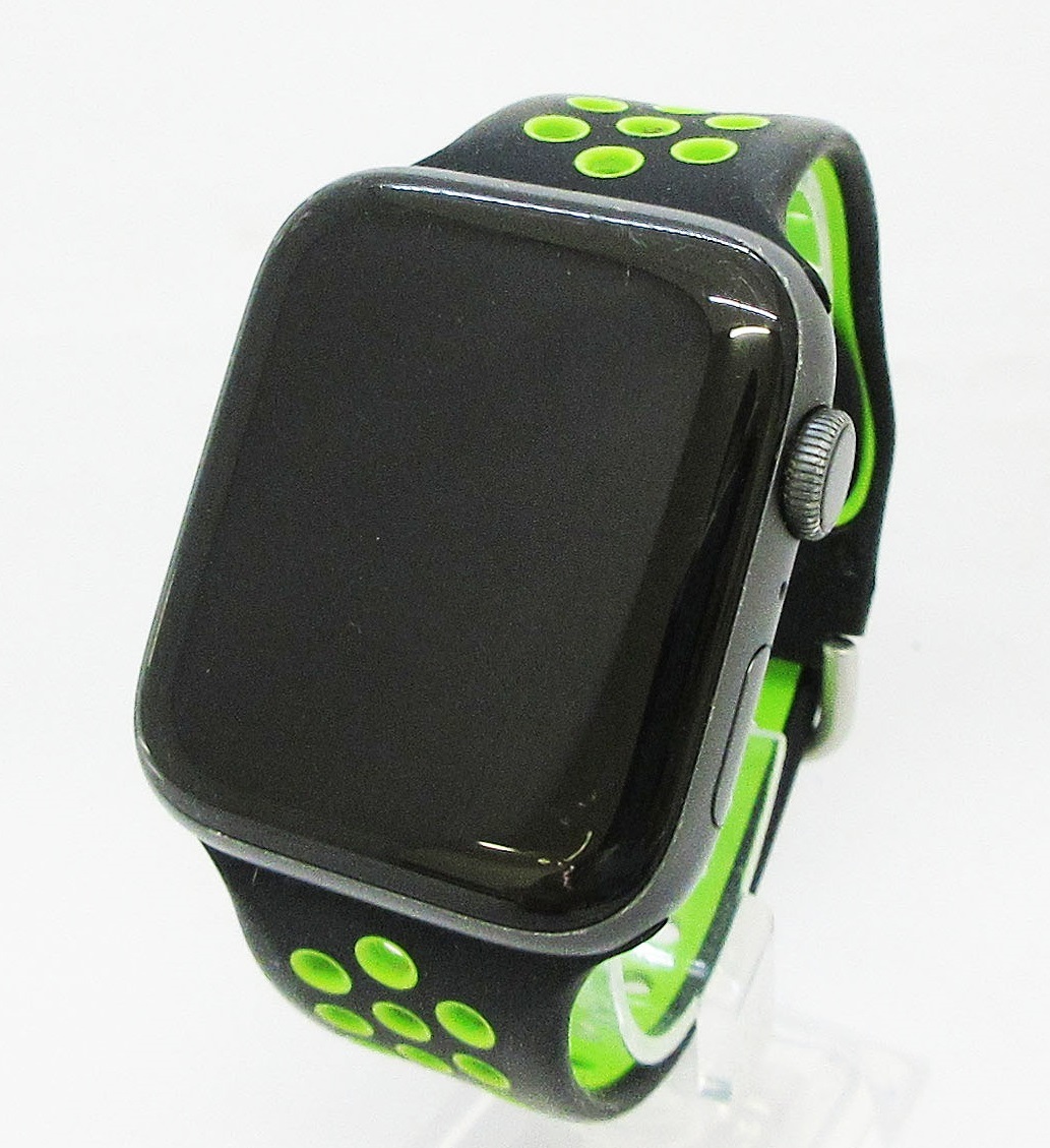 格安，低価 KM-2435 スマートウォッチ アップルウォッチ4 Apple Watch series4 44mm A1978 GPS アルミニウムケース 社外バンド付(スマートウォッチ本体)｜売買されたオークション情報、yahooの商品情報をアーカイブ スマートウォッチ本体
