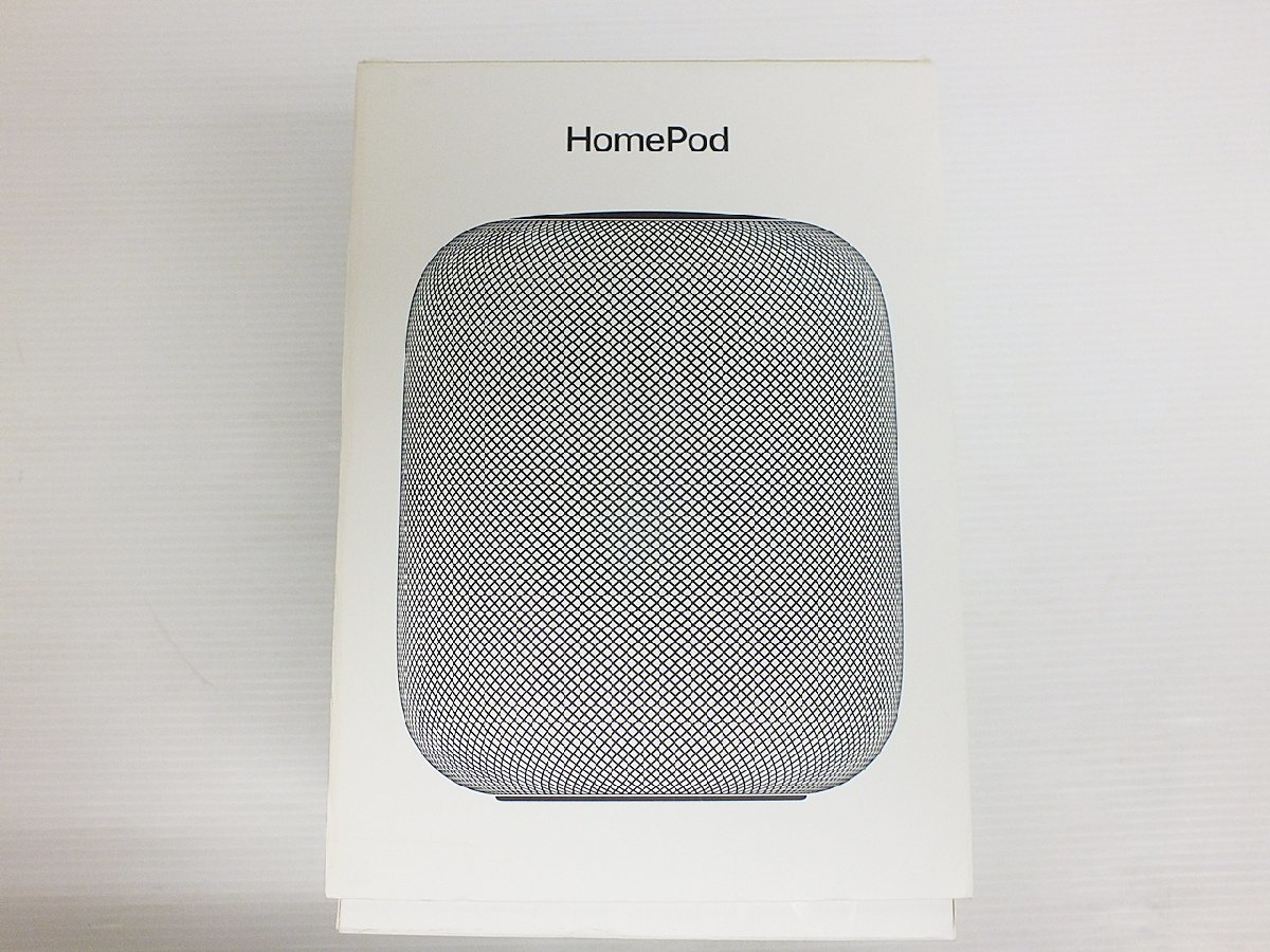 [KA8A-55-086-1] Apple アップル HomePod 第1世代 スペースグレイ MQHW2J/A スマートスピーカー 難あり ジャンク