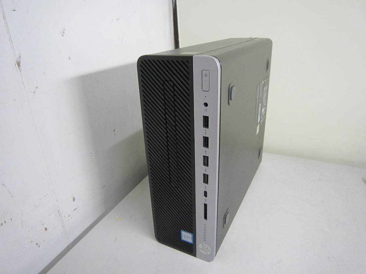 5461☆HP ProDesk 600 G3 SFF Core i7 6700 HDD/無 メモリ/8GB BIOS確認