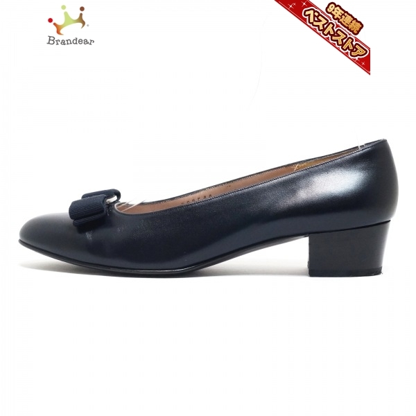 サルバトーレフェラガモ SalvatoreFerragamo パンプス 7 1/2 C
