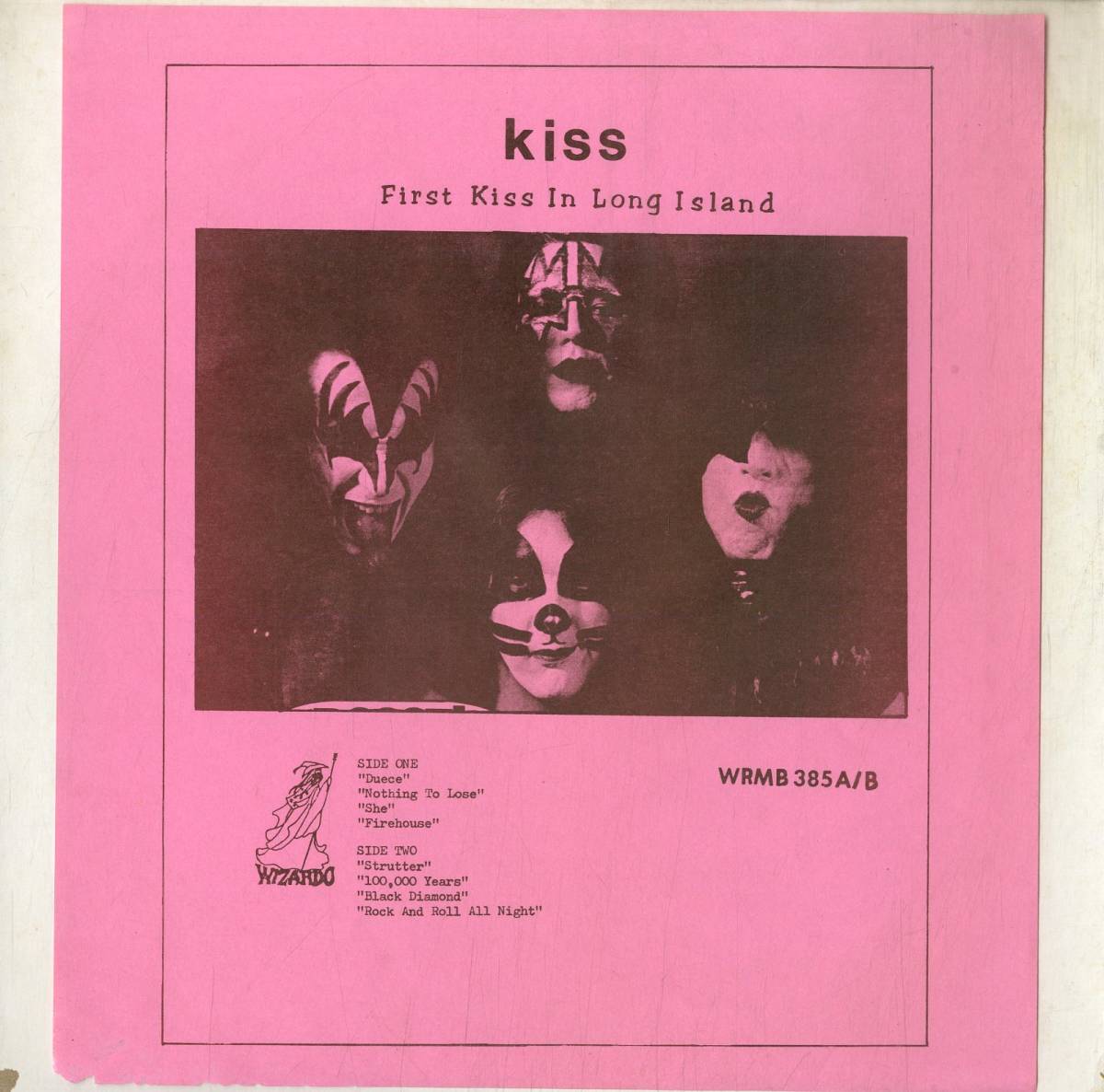 A00546684/LP/キッス(KISS)「First Kiss In Long Island (1976年・WRMB