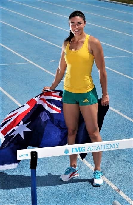 オーストラリア100mハードル代表選手 直筆サイン入りリオ五輪公式