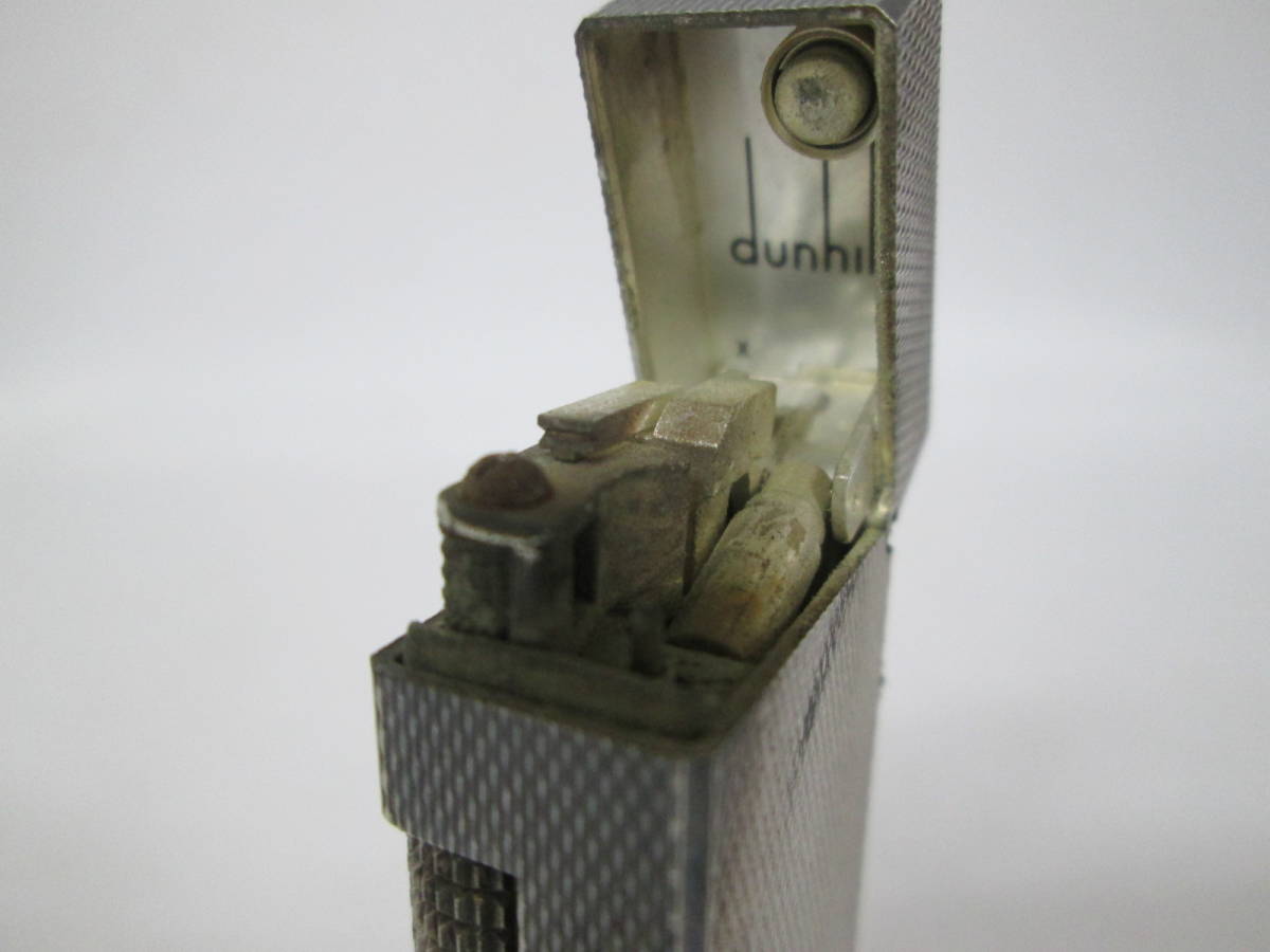 ダンヒル ガスライター シルバーカラー dunhill Dunhill 箱付き 