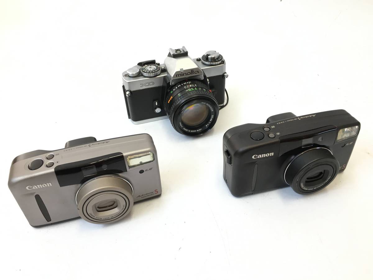 ジャンク☆MINOLTA 一眼レフカメラ X-700 MPS・レンズMD 35-70mm