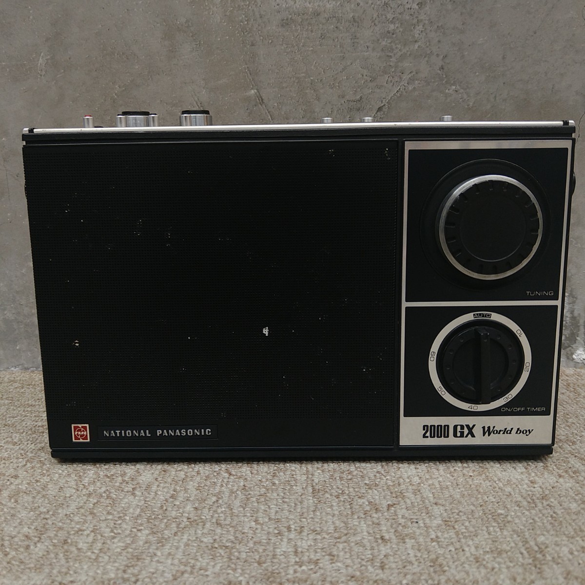 2000GX ラジオ Panasonic RF-868 ナショナル NATIONAL - World