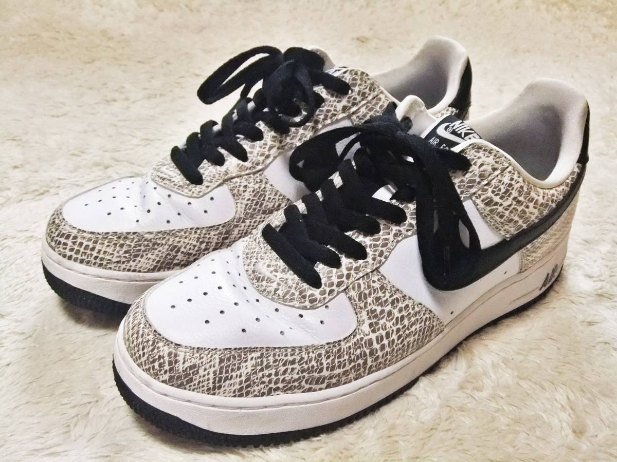 0 FORCE AIR NIKE LOW COCOA SNAKE ナイキ エアフォース1 RETRO 白蛇 