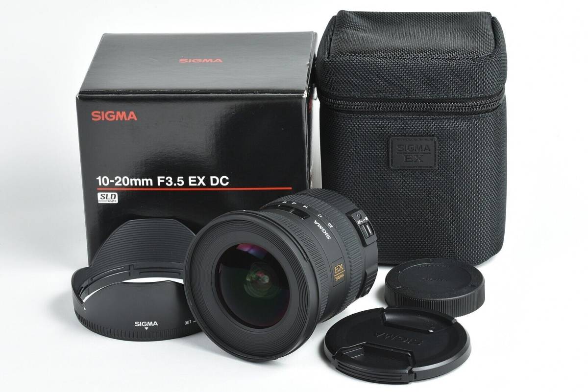 ☆極美品☆SIGMA AF 10-20mm F3.5 EX DC HSM シグマSA ☆極美品☆SIGMA AF 10-20mm F3.5 EX DC HSM シグマSA