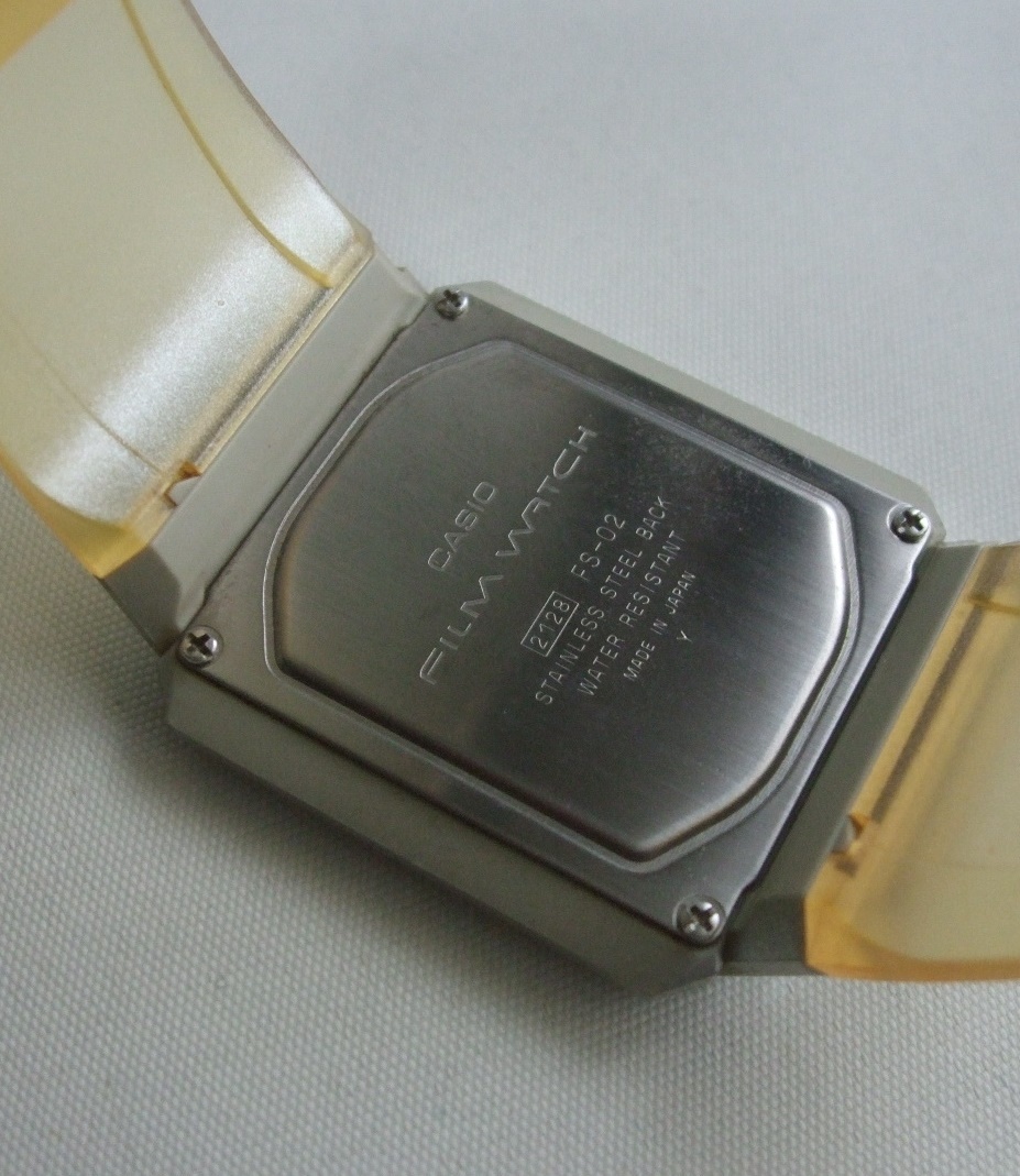 カシオ フィルムウォッチ ペラ オレンジベルト デジアナ 【公式通販】