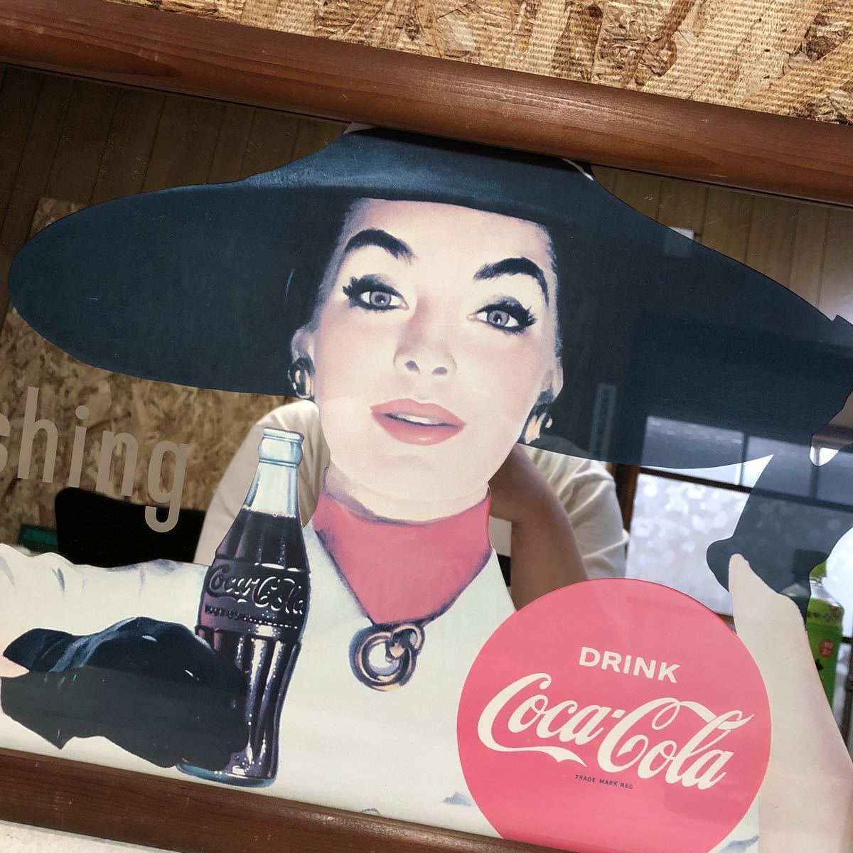 コカ・コーラ（壁掛けミラー）のフリマアイテム一覧 パブミラー Coca 