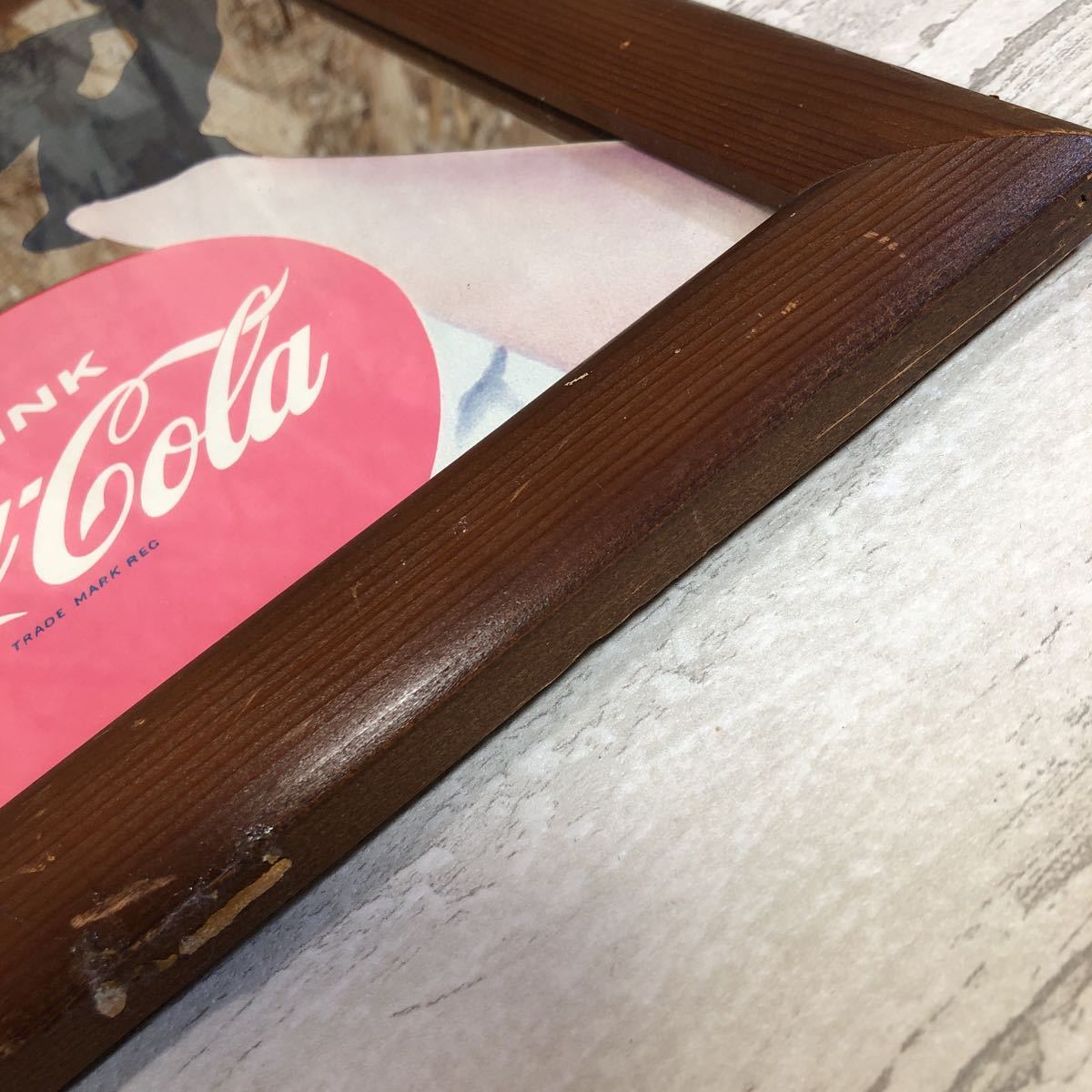 コカ・コーラ（壁掛けミラー）のフリマアイテム一覧 パブミラー Coca 