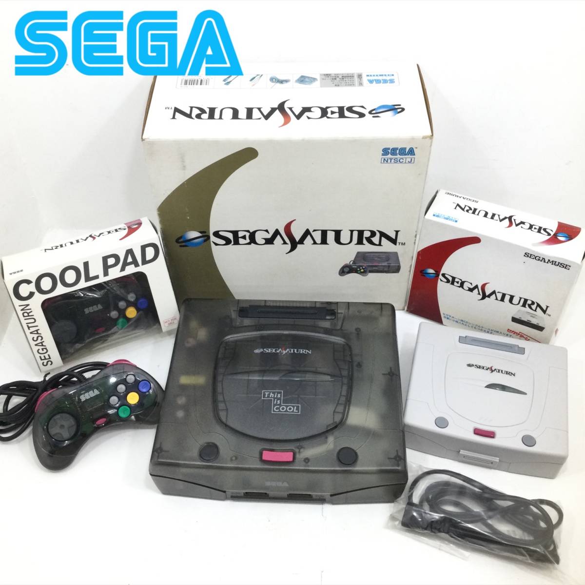 セガサターン スケルトン HST-0021 未使用！SEGA SATURN スケルトン