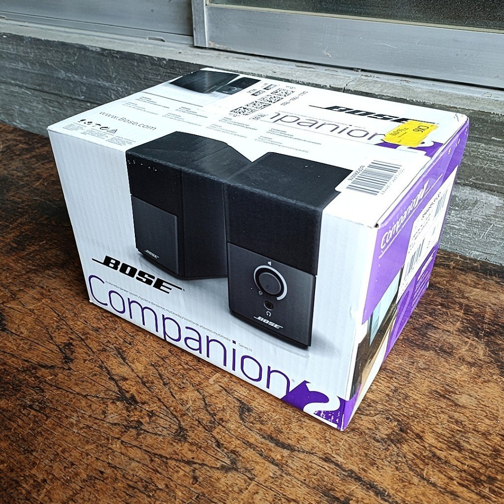 未開封保管品 BOSE COMPANION 2 seriesⅢ MULTIMEDIA SPEAKER SYSTEM