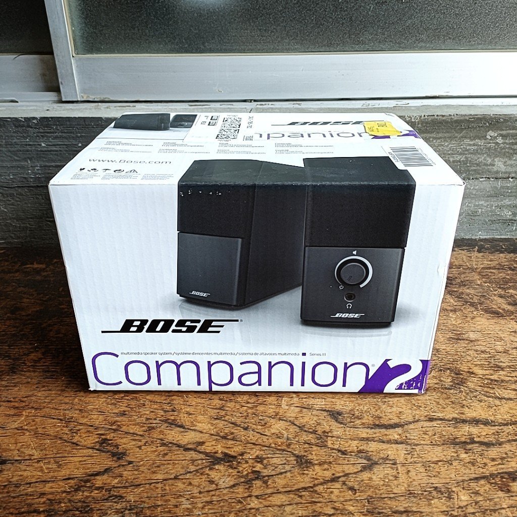 未開封保管品 BOSE COMPANION 2 seriesⅢ MULTIMEDIA SPEAKER SYSTEM