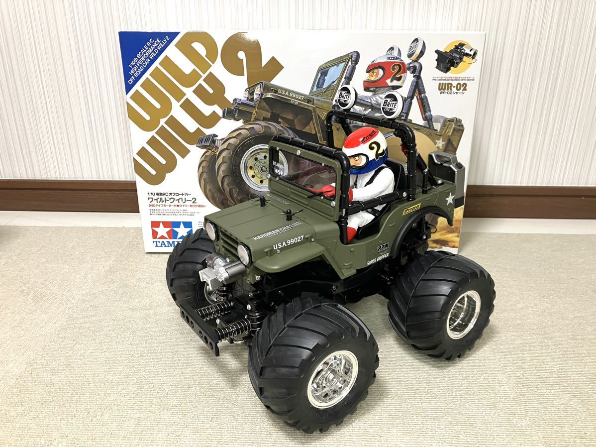 ワイルドウイリー2 　未走行　① ワイルドウィリー2 未走行 タミヤ ワイルドウイリー2 未走行