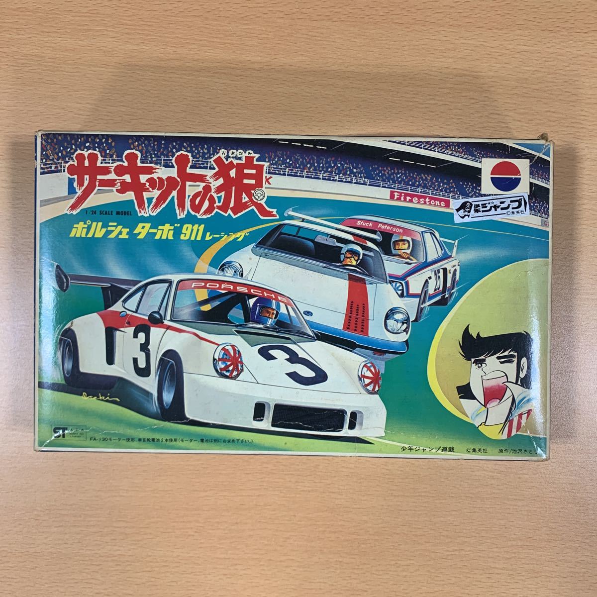 日東 1/24 サーキットの狼 ポルシェターボ プラモデル