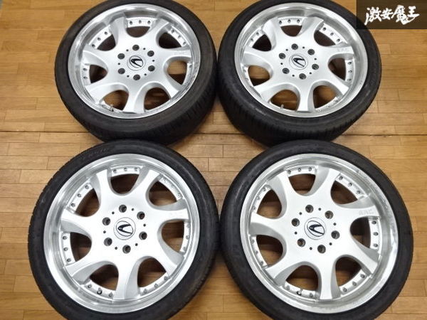 E&A EAC DTM3 ホイール 19インチ 7.5J +35 PCD139.7 6穴 4本 