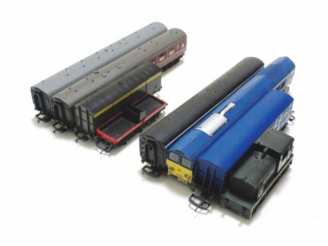XT894◇ホーンビー(イギリス) リマ(イタリア) HOゲージ 鉄道模型 外国車両 まとめ売り // 計8点 // HORNBY LIMA 電車 列車 玩具 / 現状渡し