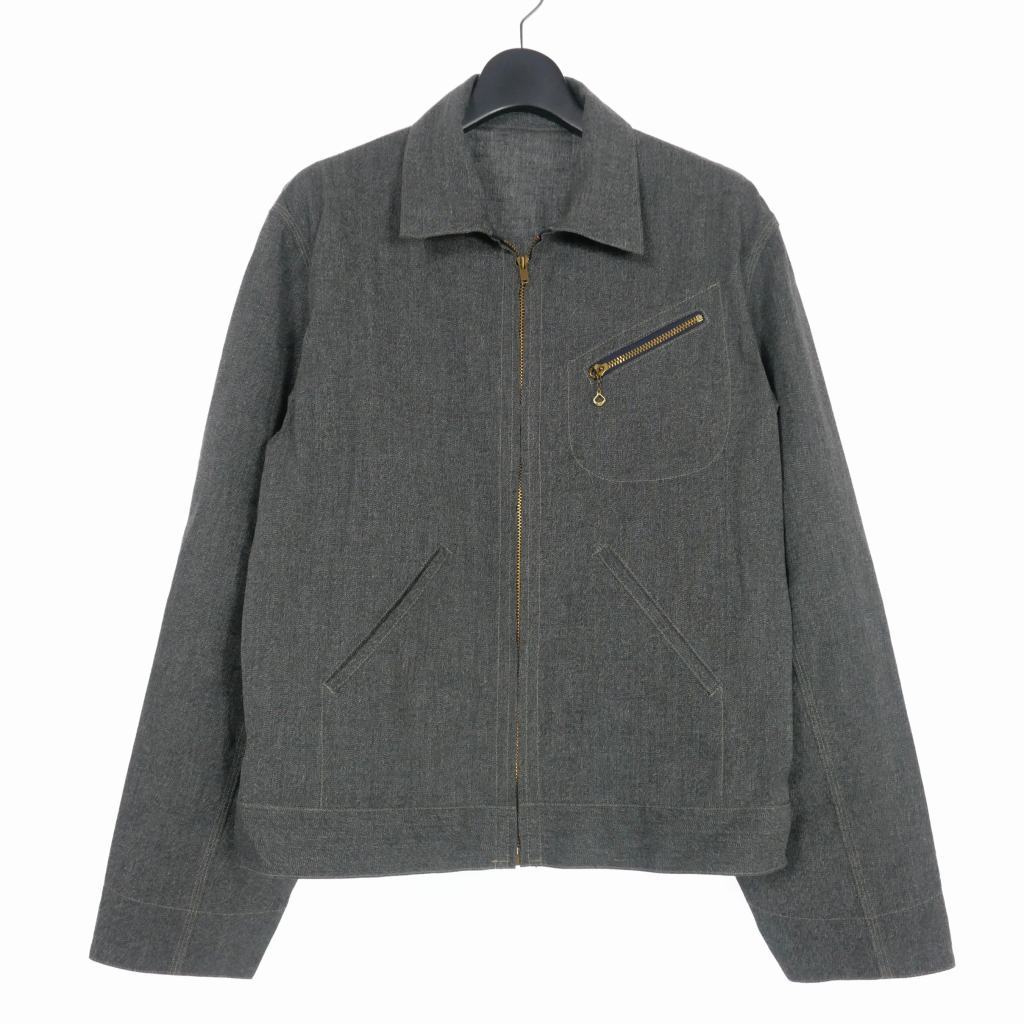 Brass TOKYO BSC UNIFORM ワーク シャツ ジャケット ブルゾン 3 グレー メンズ