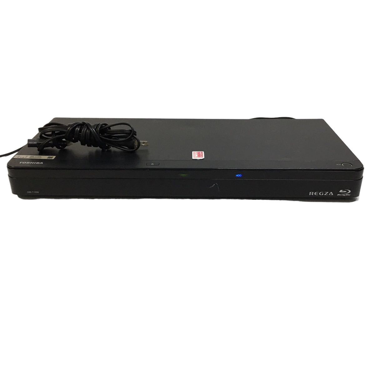 DBR-T1008 TOSHIBA 東芝 HDD⁄BDレコーダー REGZA ブルーレイ 2019年製 