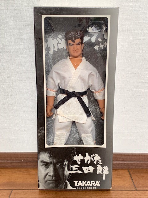 せがた三四郎　新品　藤岡弘　レア　当時物　非売品　セガサターンシロ TAKARA タカラ せがた三四郎 フィギュア 藤岡弘 セガサターン・シロ
