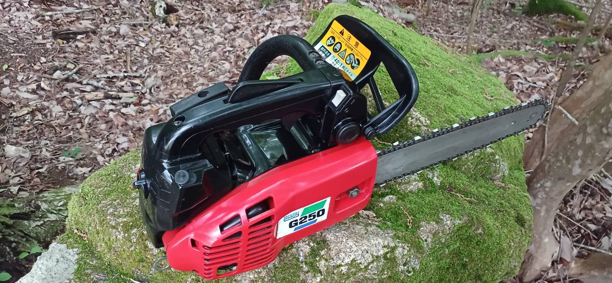 ゼノア G250 スーパーこがる チェンソー 小型チェーンソー 枝切り 