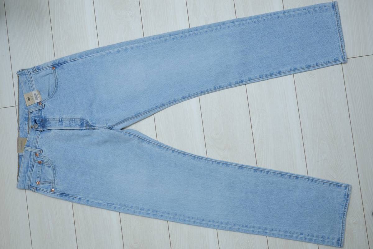 新品リーバイス79830-0238 W30 501 '93 オリジナルフィット インディゴ・ライトユーズド ボタンフライ ストレッチデニム