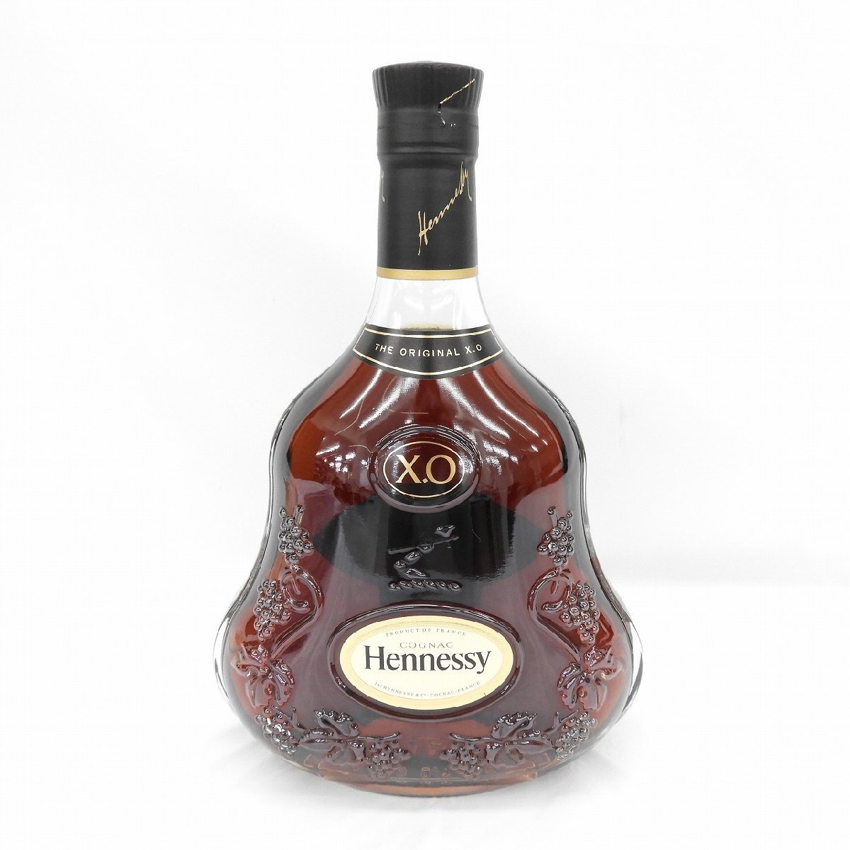【未開栓】Hennessy ヘネシー XO 黒キャップ クリアボトル ブランデー 700ml 40% 11283665 0523