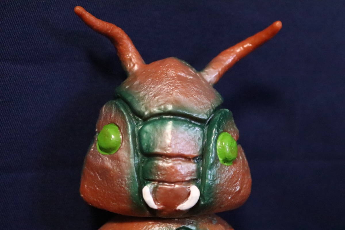 ザンブロンゾ 仮面ライダー 旧バンダイ ソフビ 当時物 スタンダード