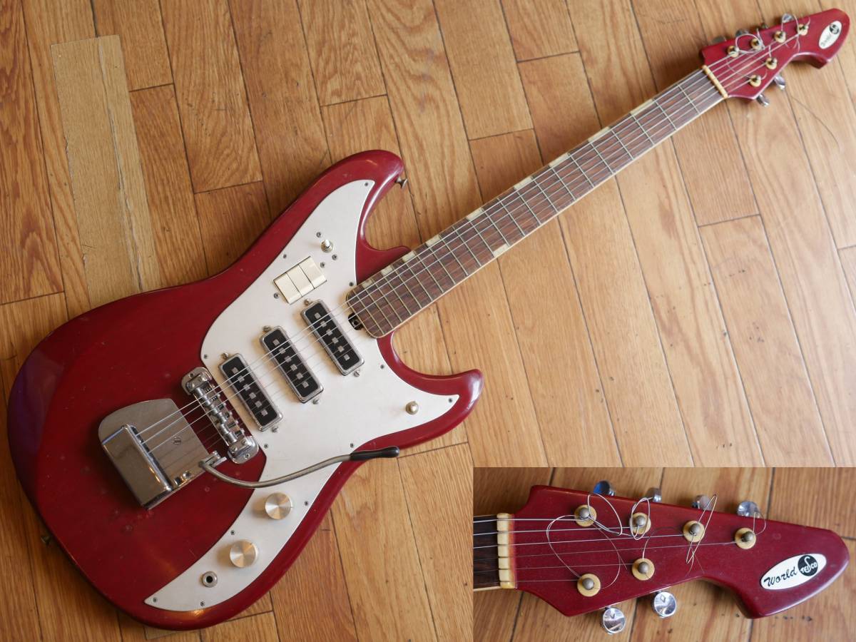 Vintage 1960s Rare Teisco Copy Of Mostrite Celebrity