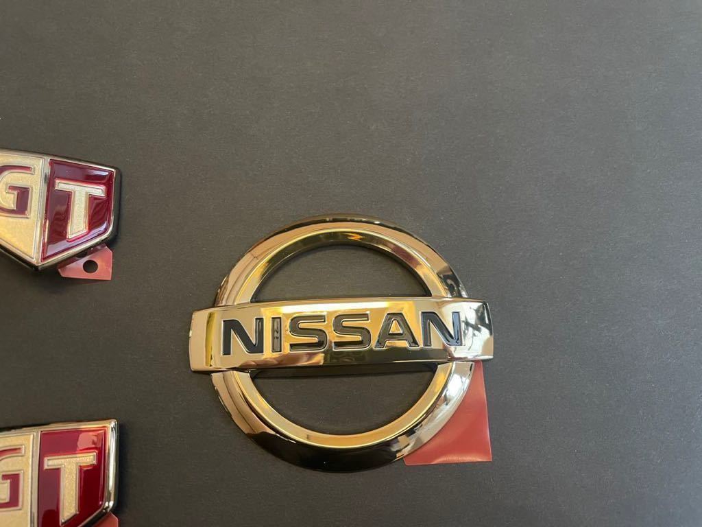 BNR34 ゴールドエンブレムセット 未使用 GTR R34 Yahoo!オークション 