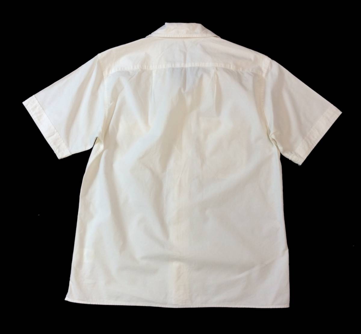 MHL MARGARET HOWELL マーガレットハウエル オープンカラー 半袖シャツ 