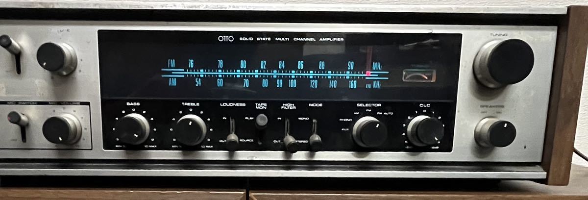 □通電確認済み□SANYO□OTTO□アンプ□DC-71 + OTTO スピーカー
