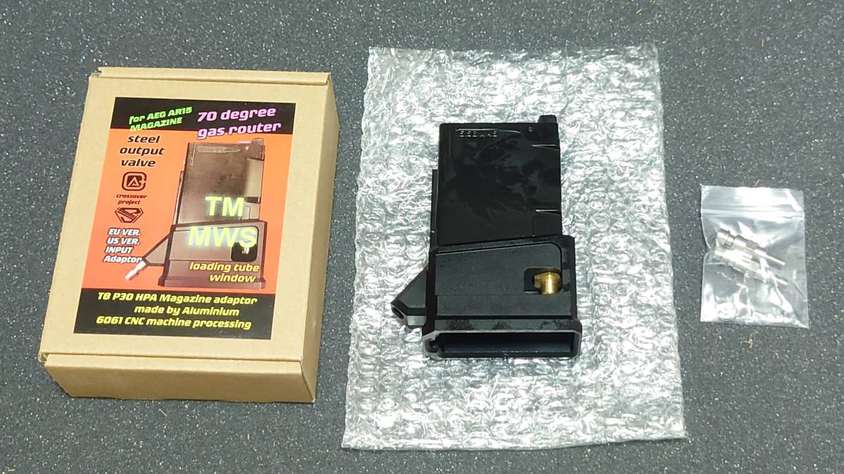 東京マルイ ⁄ T8 新品外部ソース用電動ガン系M4マガジンアダプター Hi